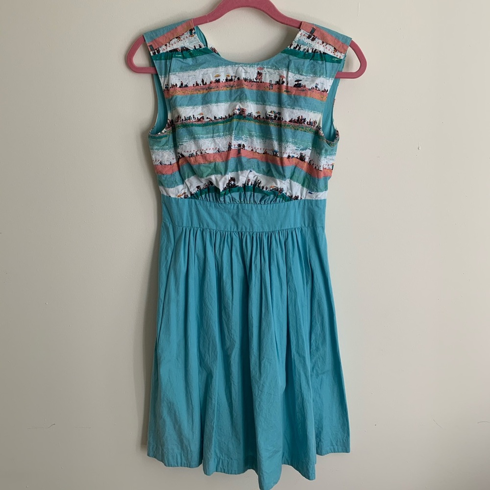 Emily & Fin Beach Print Dress